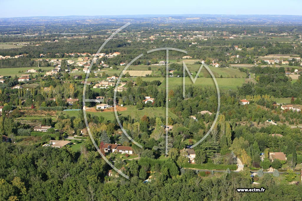 Photo arienne de Montauban  - St Martial