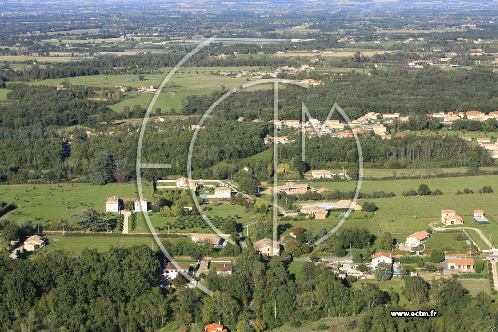 Photo arienne de Montauban  - St Martial