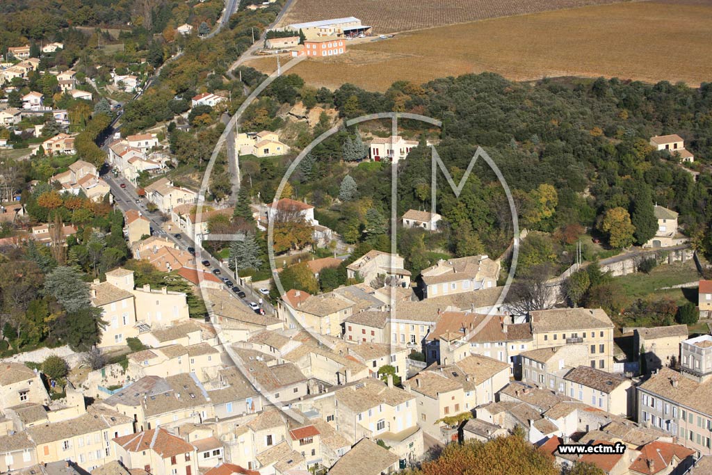 Photo arienne de Donzere