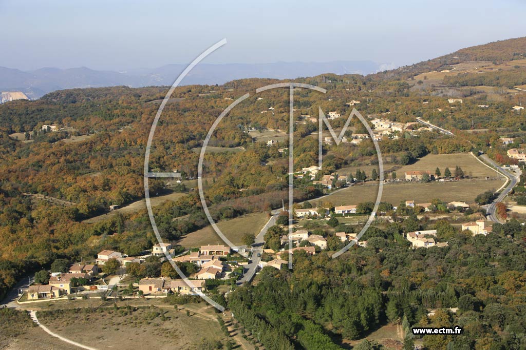 Photo arienne de Donzere