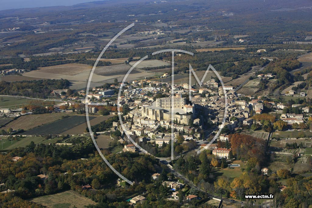 Photo arienne de Grignan