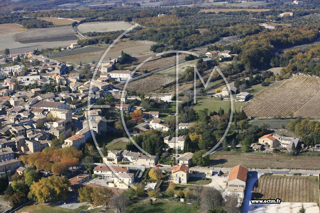 Photo arienne de Grignan
