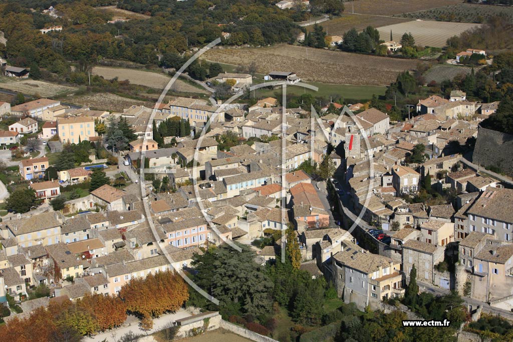 Photo arienne de Grignan
