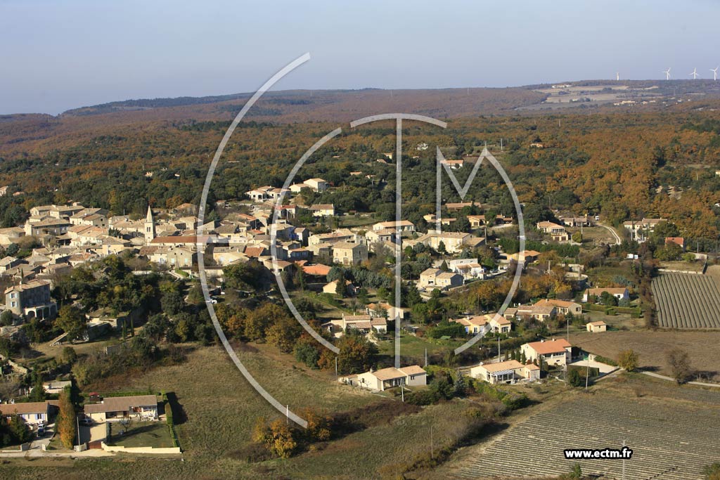 Photo arienne de Reauville