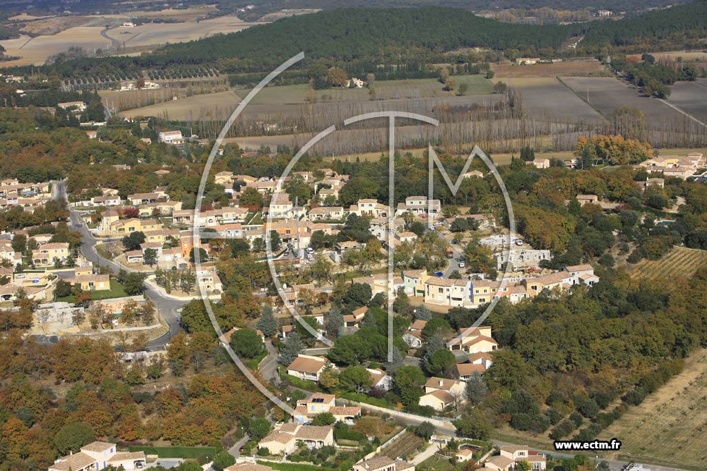 Photo arienne de Saint Paul Trois Chateaux