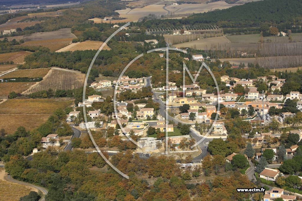 Photo arienne de Saint Paul Trois Chateaux