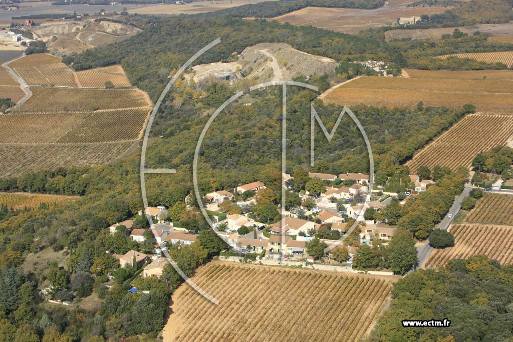 Photo arienne de Saint Paul Trois Chateaux