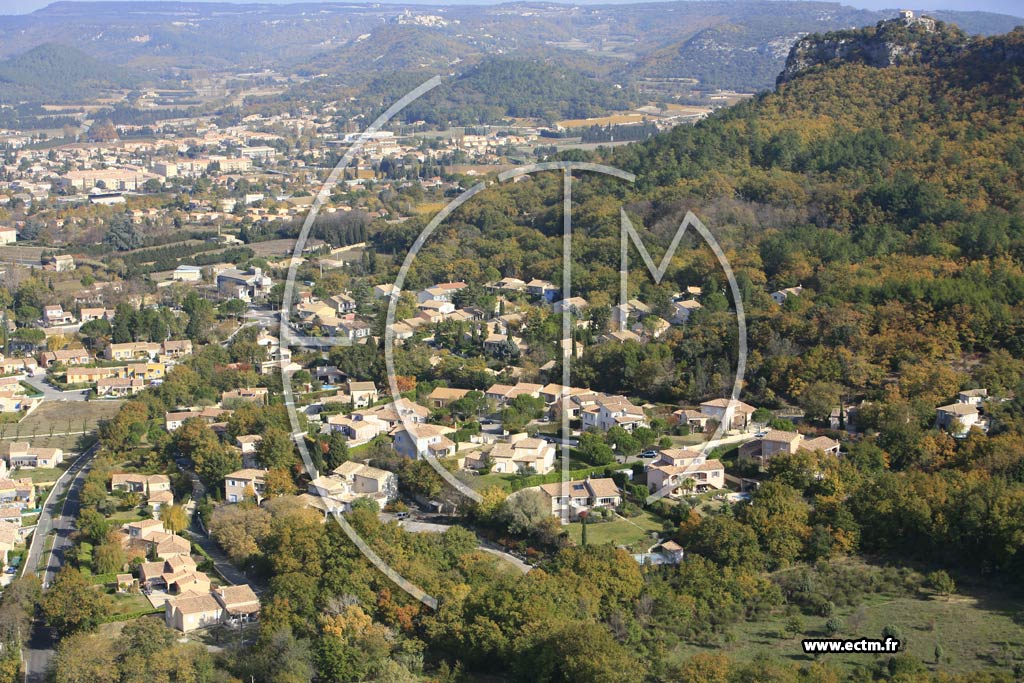 Photo arienne de Saint Paul Trois Chateaux