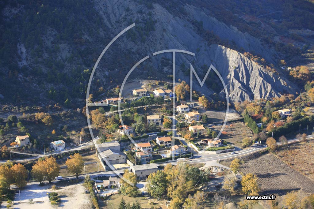 Photo arienne de Les Pilles
