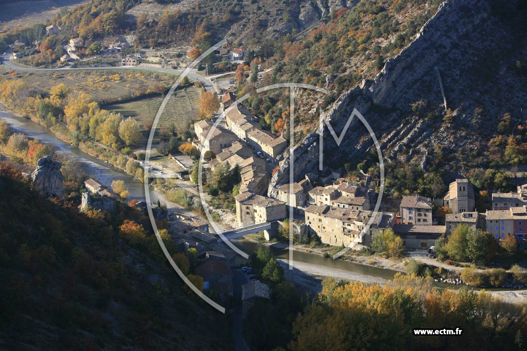 Photo arienne de Les Pilles