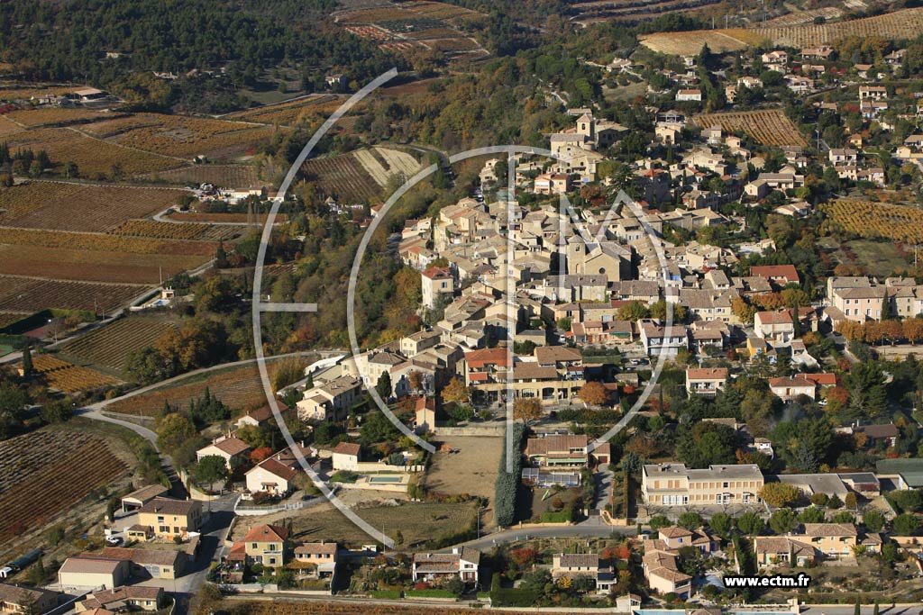 Photo arienne de Vinsobres