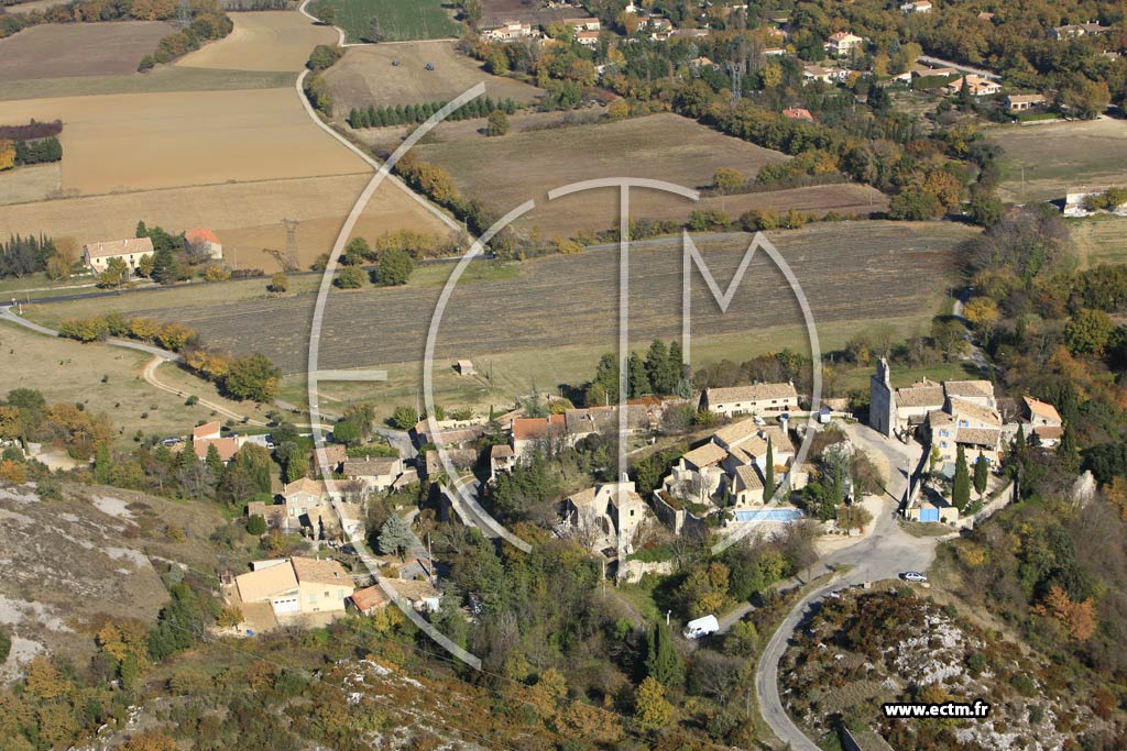Photo arienne de Chateauneuf Du Rhone