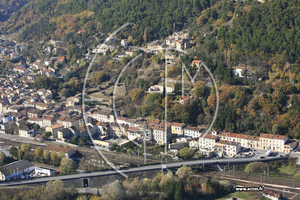 Photo arienne de Le Teil