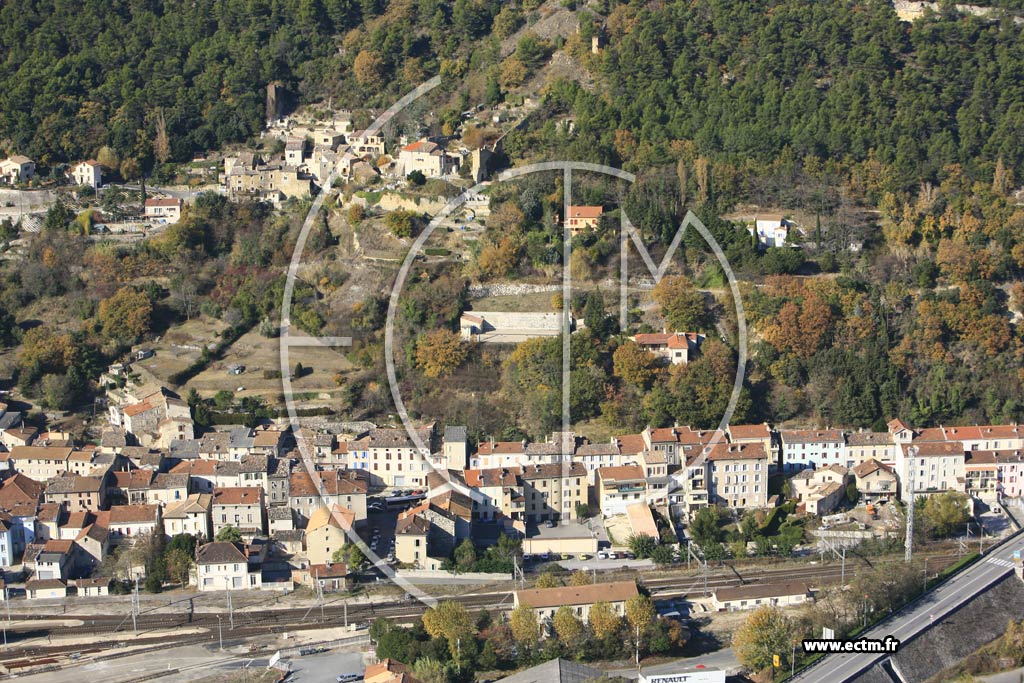 Photo arienne de Le Teil