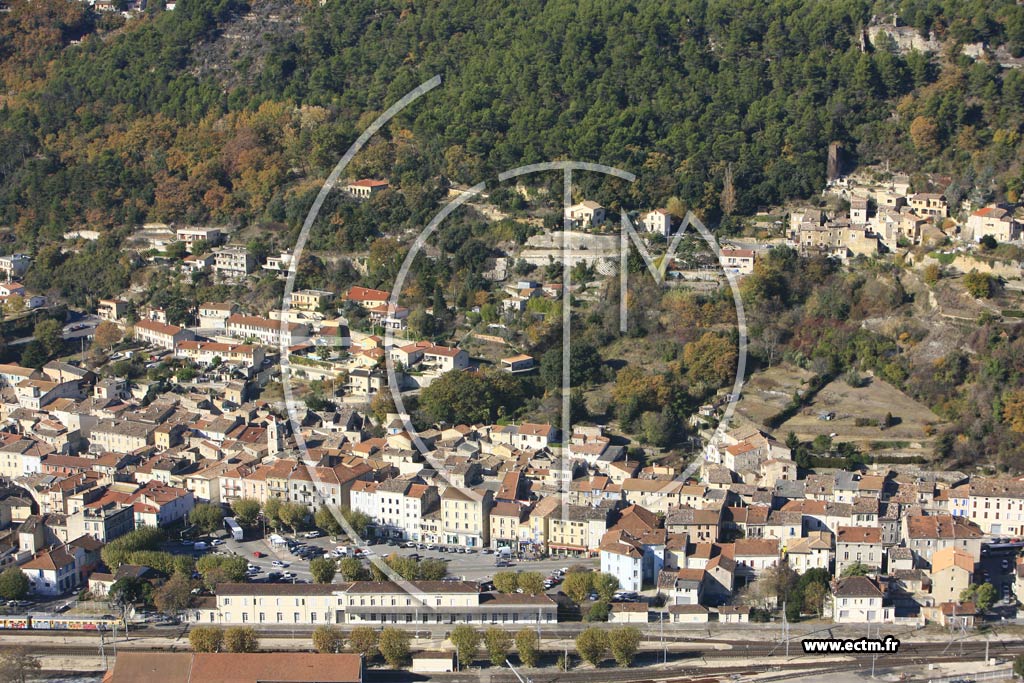 Photo arienne de Le Teil