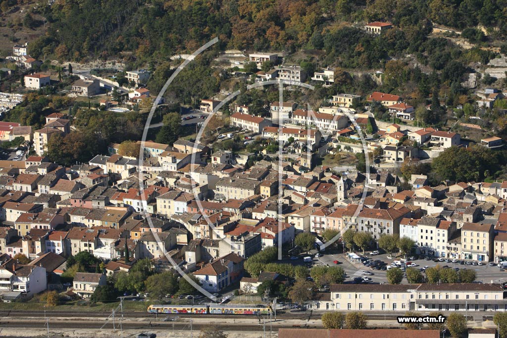 Photo arienne de Le Teil