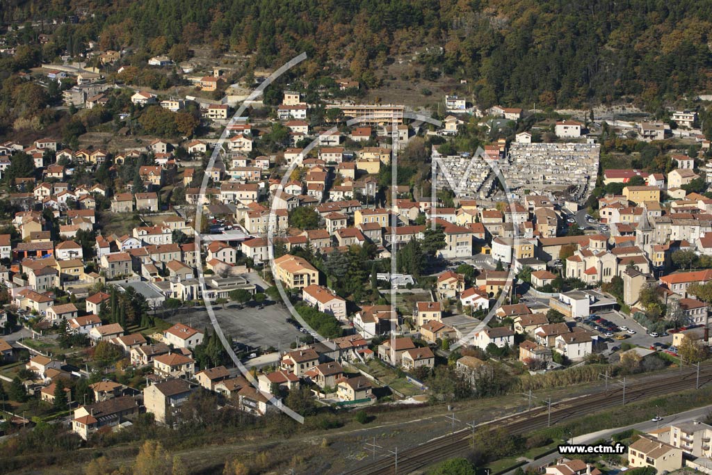Photo arienne de Le Teil