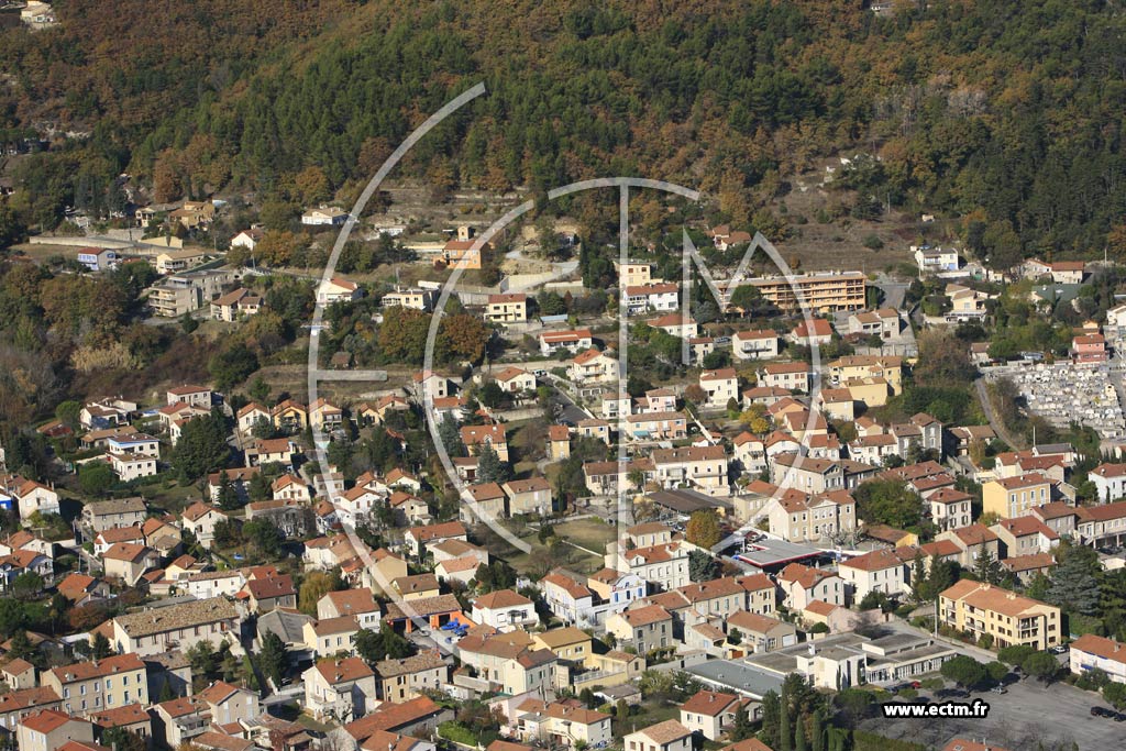 Photo arienne de Le Teil