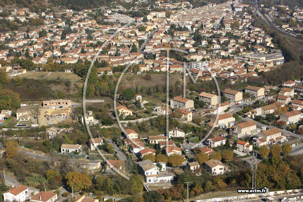 Photo arienne de Le Teil