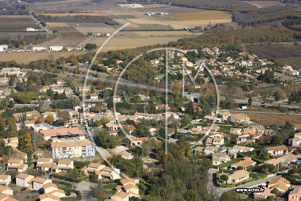 Photo arienne de Malataverne