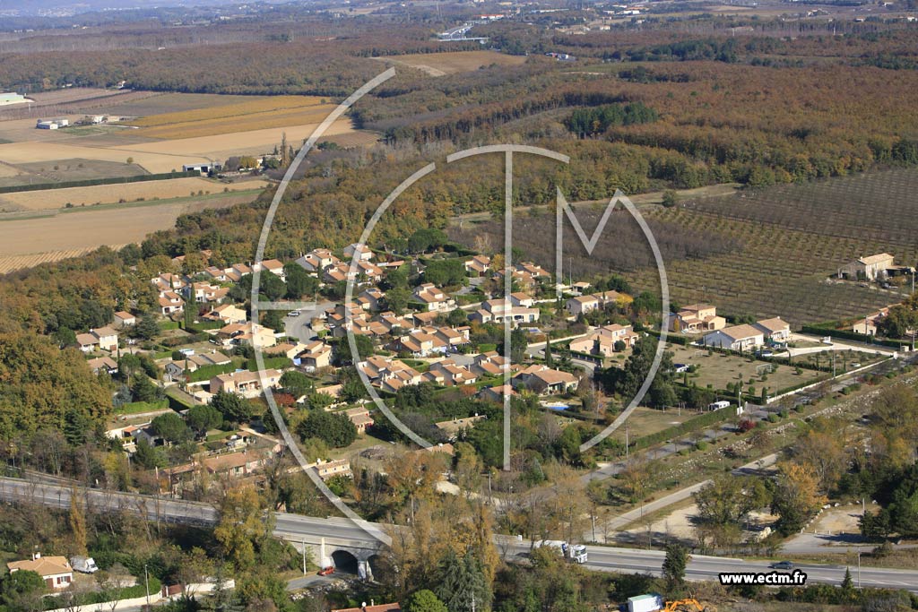 Photo arienne de Malataverne
