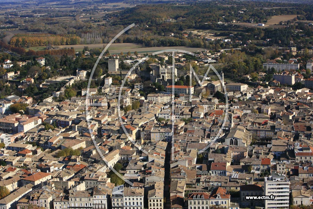 Photo arienne de Montelimar