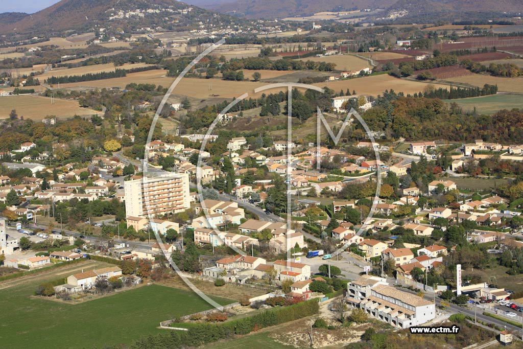 Photo arienne de Montelimar - la Colombriere