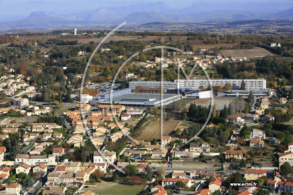 Photo arienne de Montelimar - la Gondole