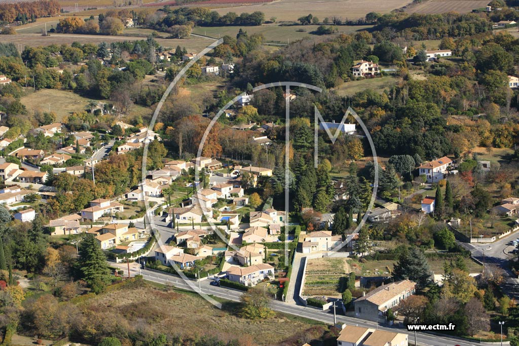 Photo arienne de Montelimar - la Gondole