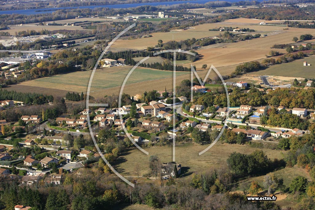 Photo arienne de Montelimar - les Cles
