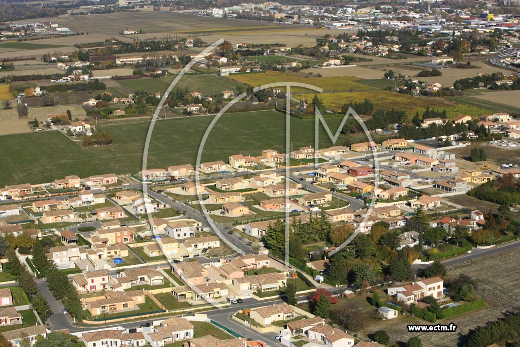 Photo arienne de Montelimar - Pracomtal