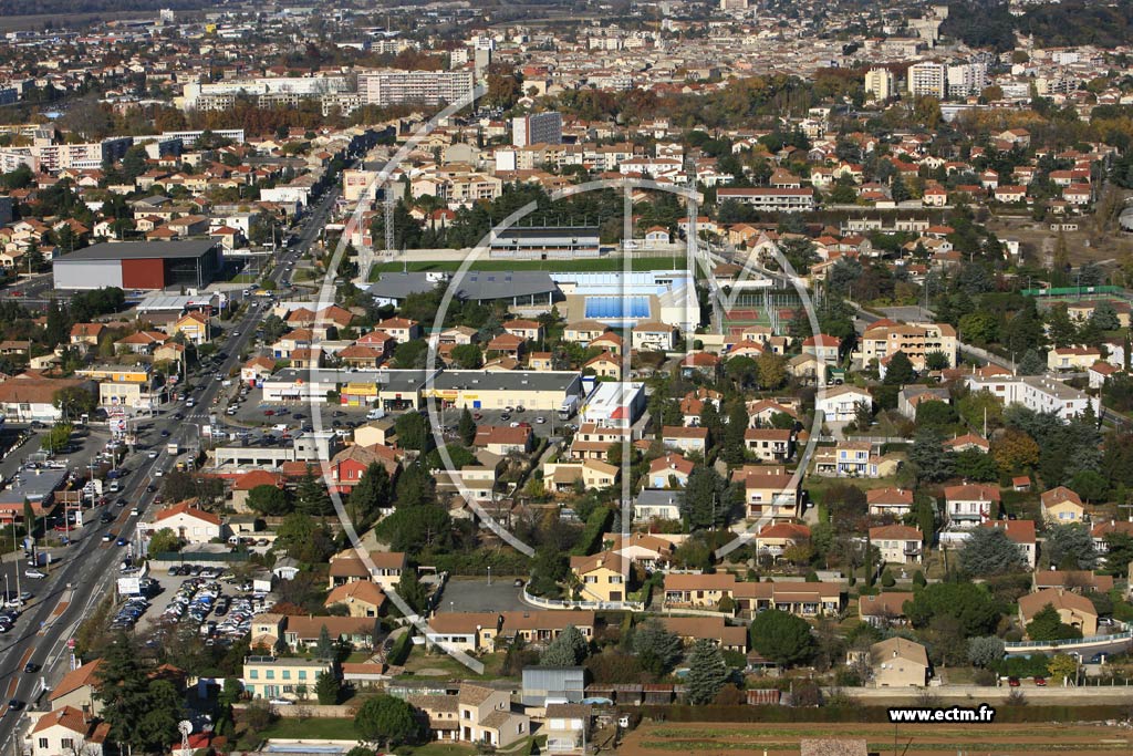 Photo arienne de Montelimar - Saint James