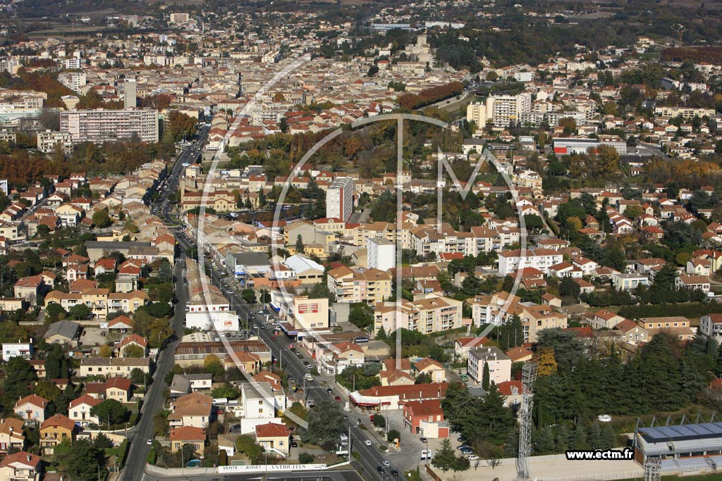 Photo arienne de Montelimar - Saint James