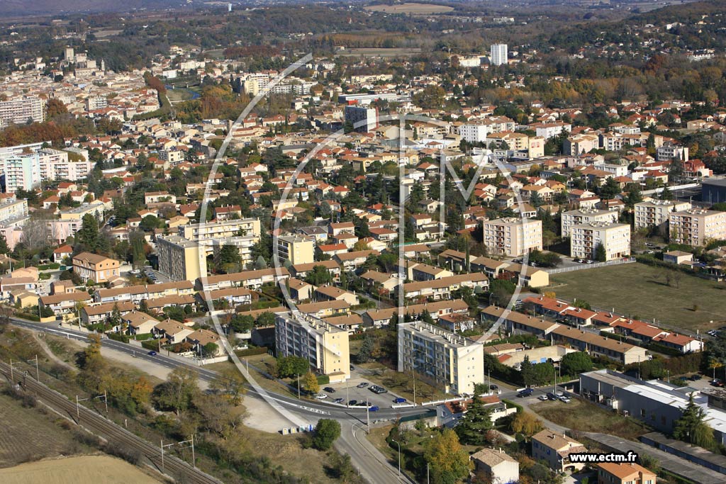 Photo arienne de Montelimar - Saint James