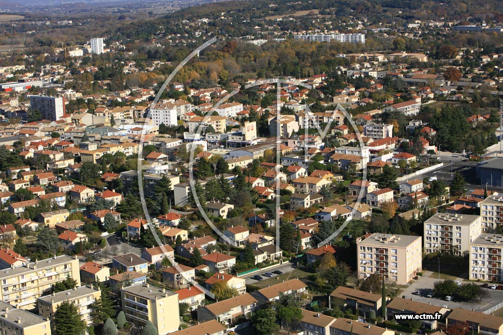 Photo arienne de Montelimar - Saint James