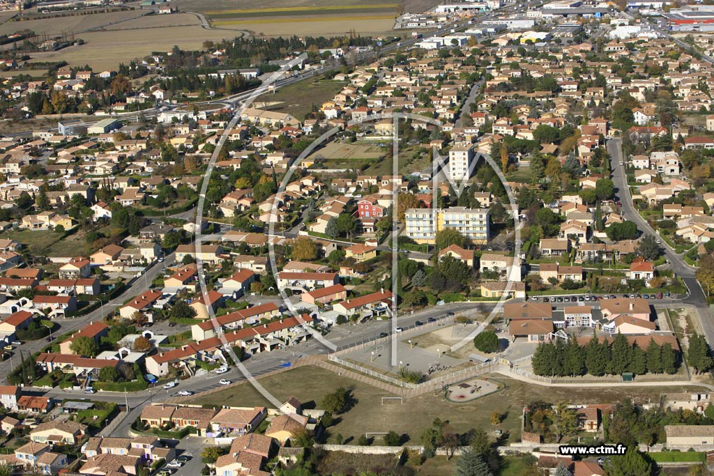 Photo arienne de Montelimar - Sarda la Dame