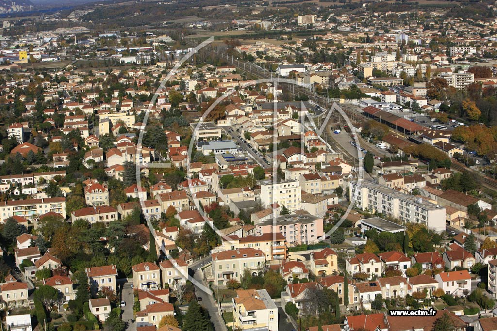 Photo arienne de Montelimar - St Joseph