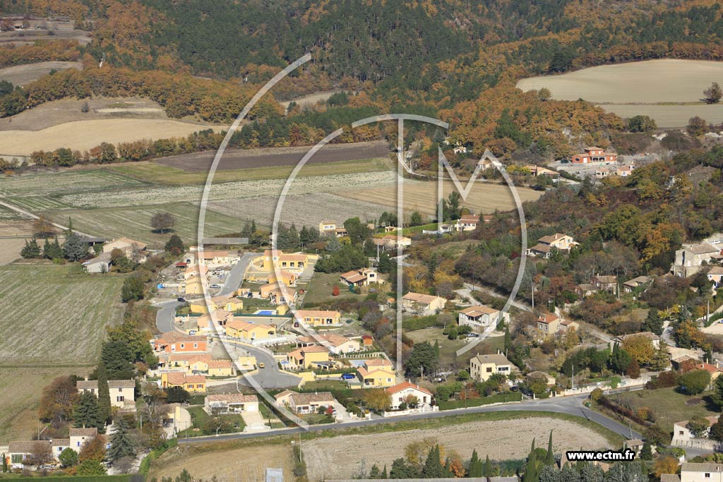 Photo arienne de Puy Saint Martin