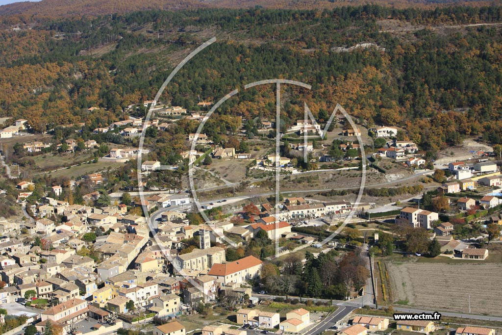 Photo arienne de Puy Saint Martin