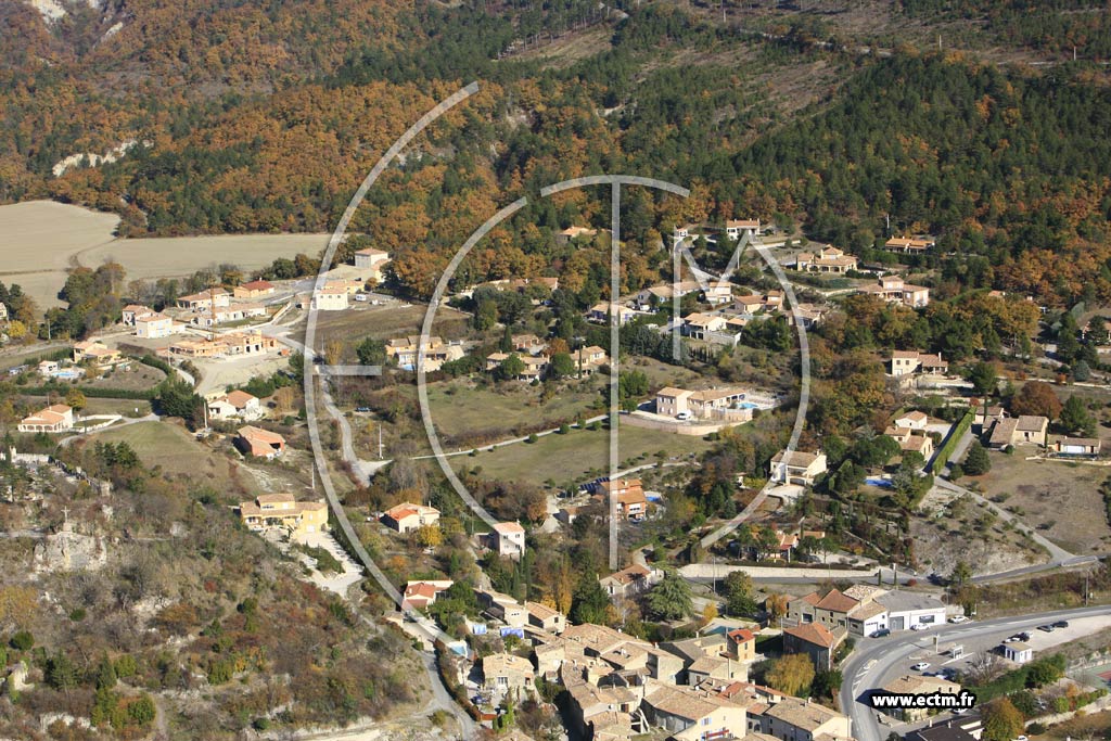 Photo arienne de Puy Saint Martin