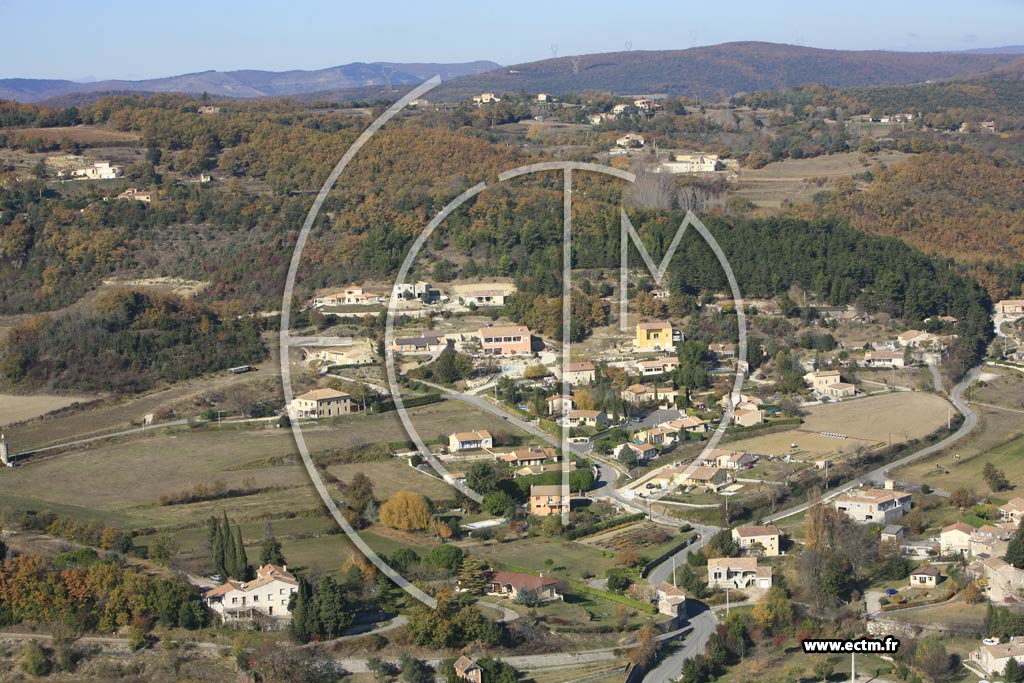 Photo arienne de Viviers