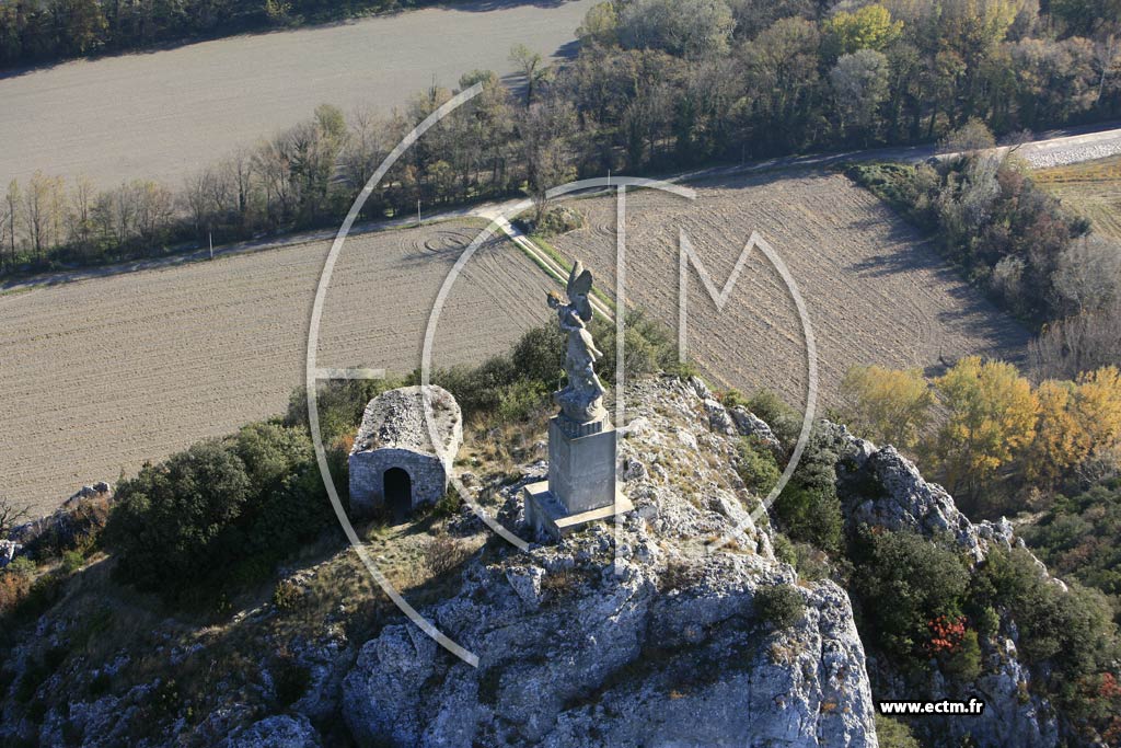 Photo arienne de Viviers - Archange ST Michel