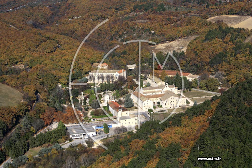 Photo arienne de Monastere de la Trappe d'Aiguebelle