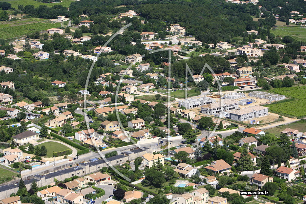 Photo arienne de Pont Saint Esprit