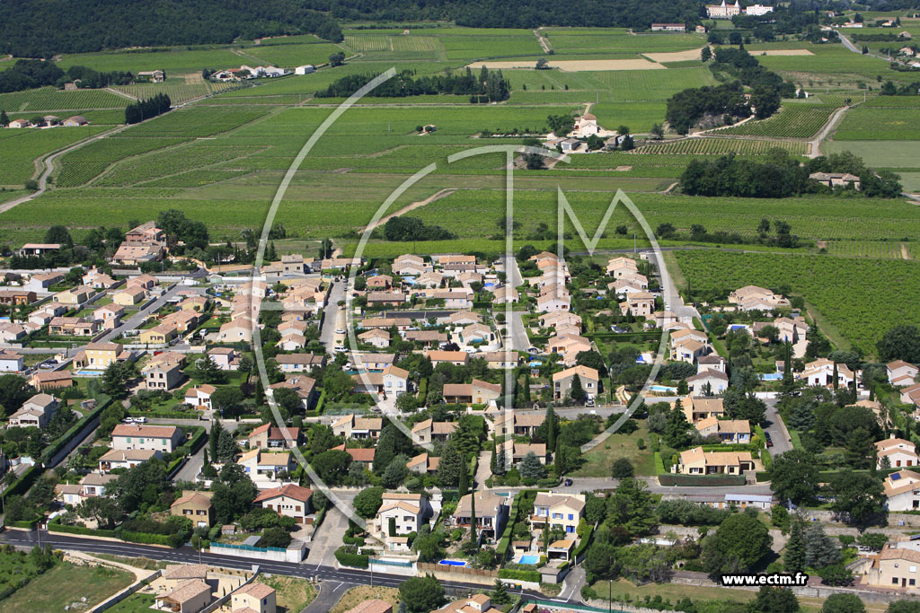 Photo arienne de Pont Saint Esprit