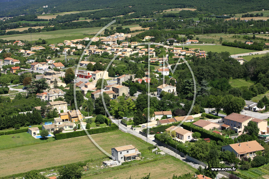 Photo arienne de La Courcoude