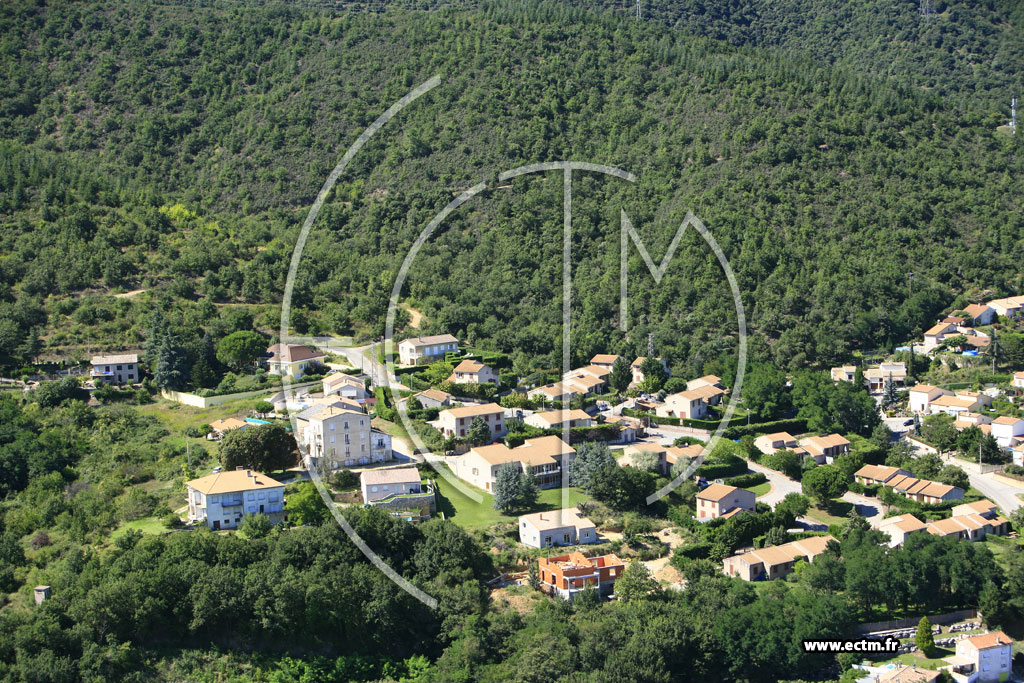 Photo arienne de La Voulte sur Rhne