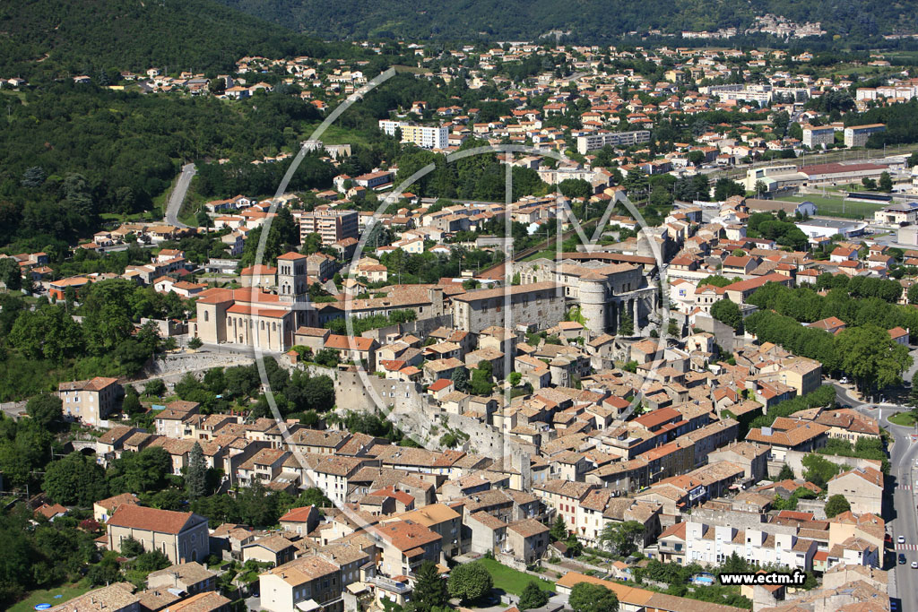 Photo arienne de La Voulte sur Rhne
