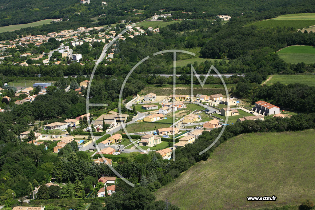 Photo arienne de Les Tourettes (le Logis Neuf)