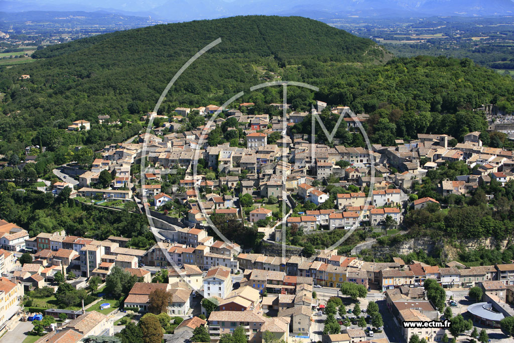 Photo arienne de Livron sur Drme